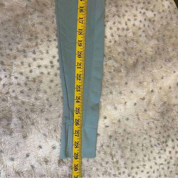 Sweaty Betty Blue Fitted Zippered Polo Sweatshirt - Picture 10 of 10